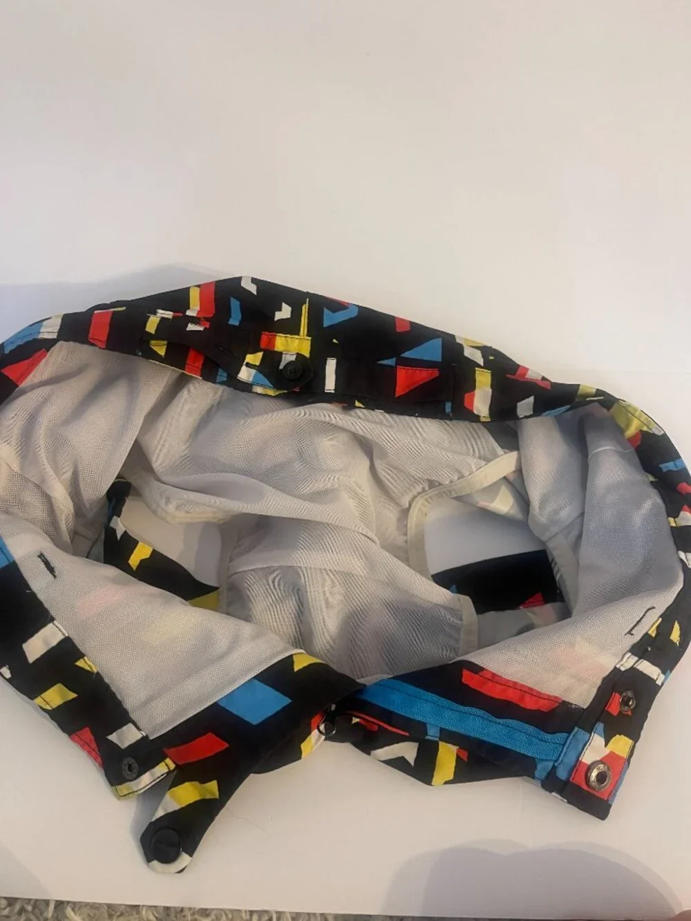 weekends at Geometric Print Swim Trunks Shorts Size Small